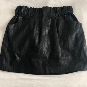 Leather Zara Skirt